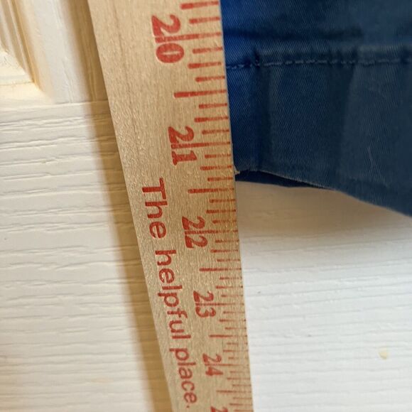 Boden Pants Womens Size 10P Daisy Cropped Chino Pockets Wide Leg Bold Blue - Picture 7 of 13